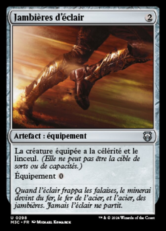 image Jambières d'éclair