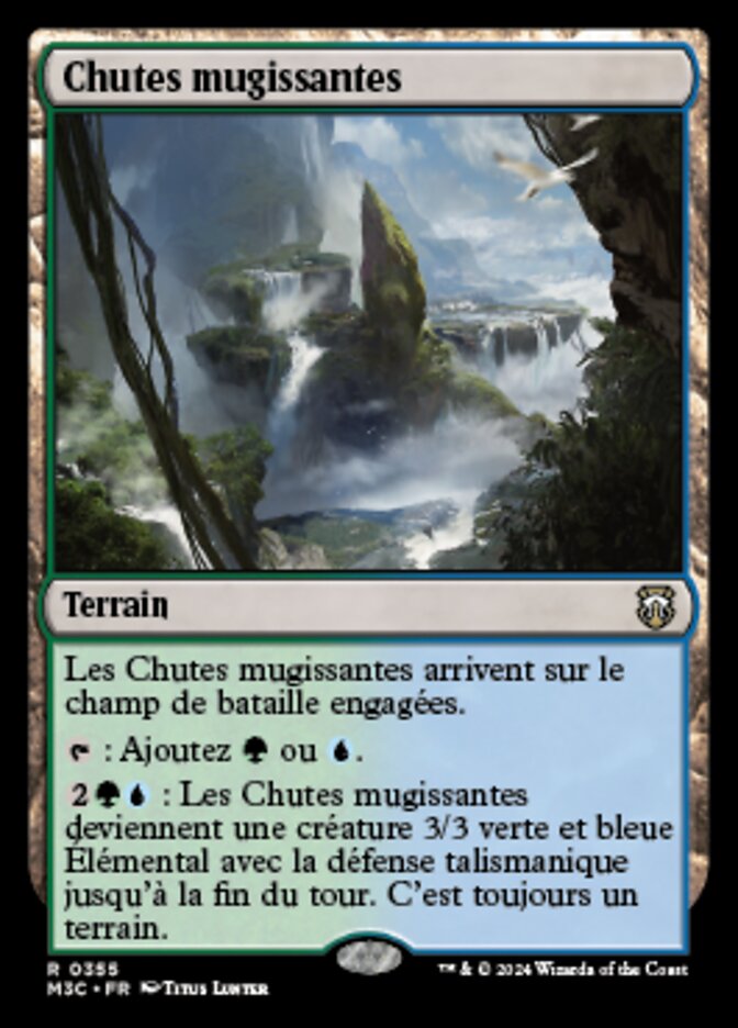 image Chutes mugissantes