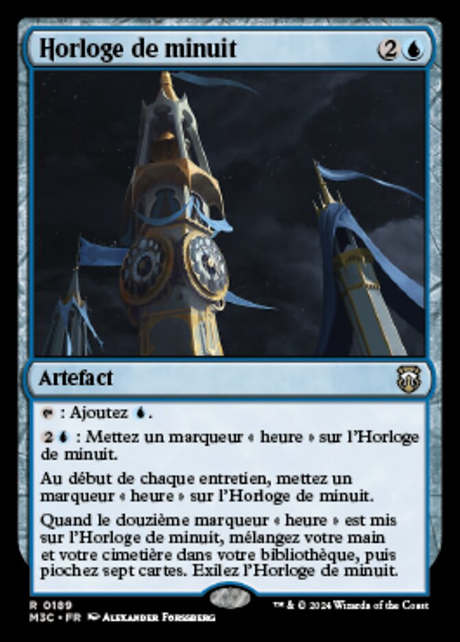 image Horloge de minuit