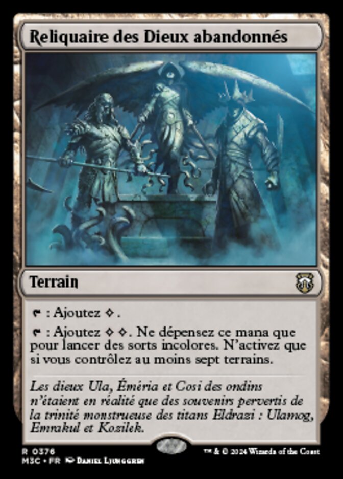 image Reliquaire des Dieux abandonnés