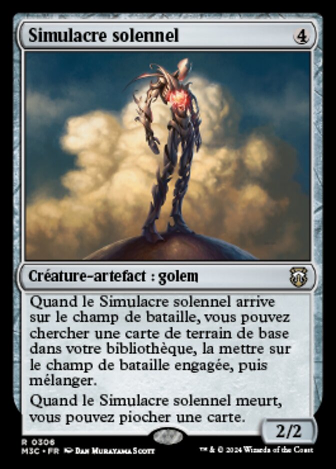 image Simulacre solennel