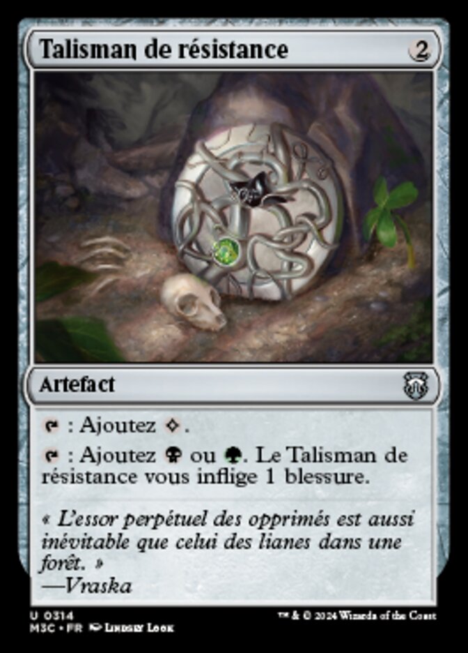 image Talisman de résistance
