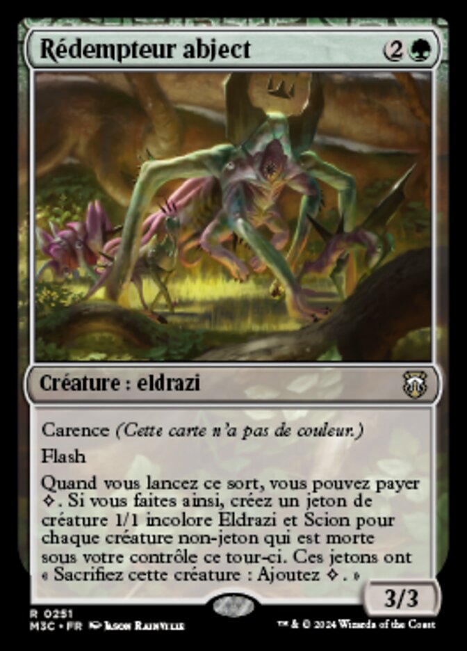 image Rédempteur abject