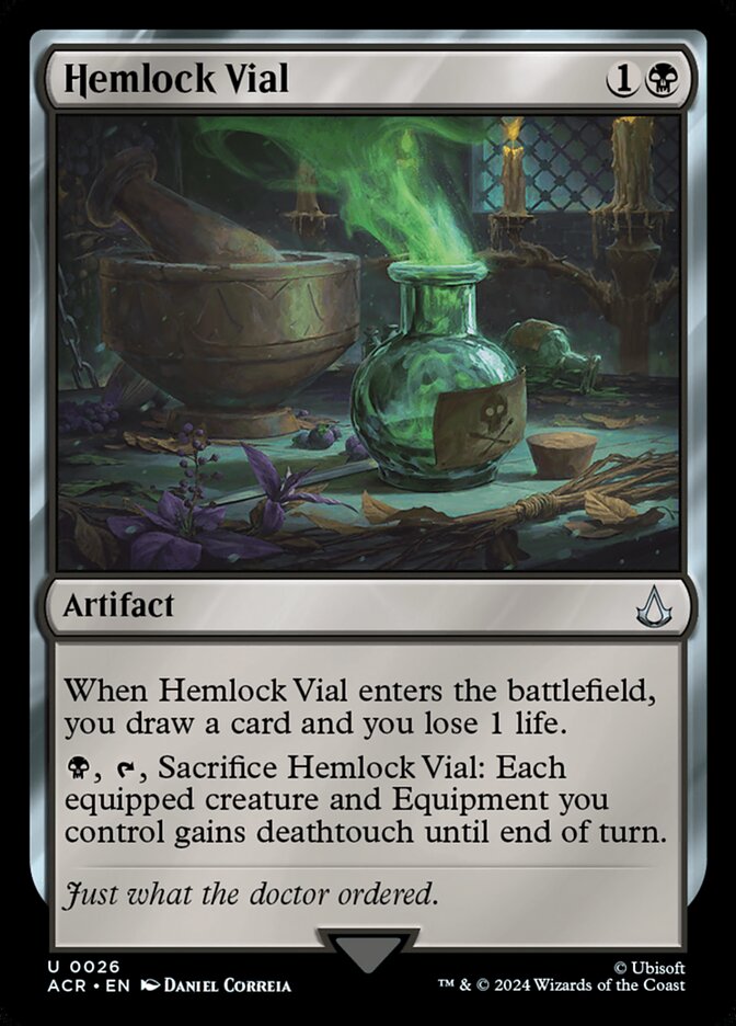 image Hemlock Vial