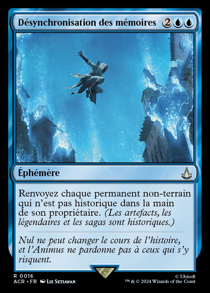 image Désynchronisation des mémoires