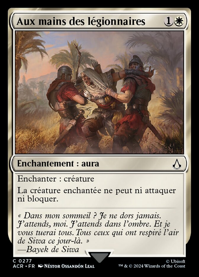 image Aux mains des légionnaires