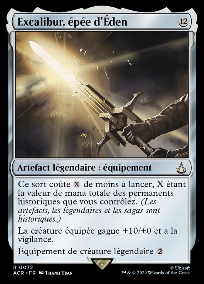 image Excalibur, épée d'Éden