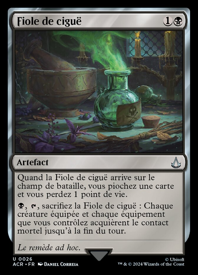 image Fiole de ciguë