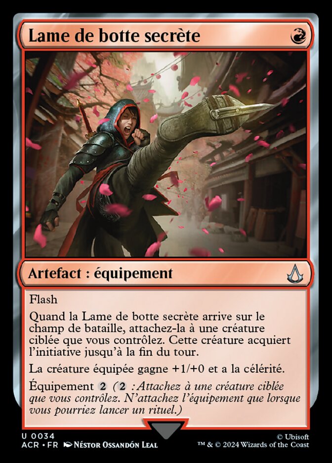 image Lame de botte secrète