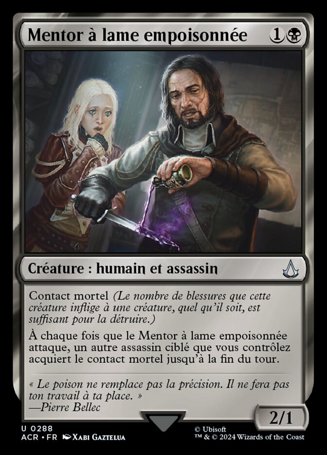 image Mentor à lame empoisonnée