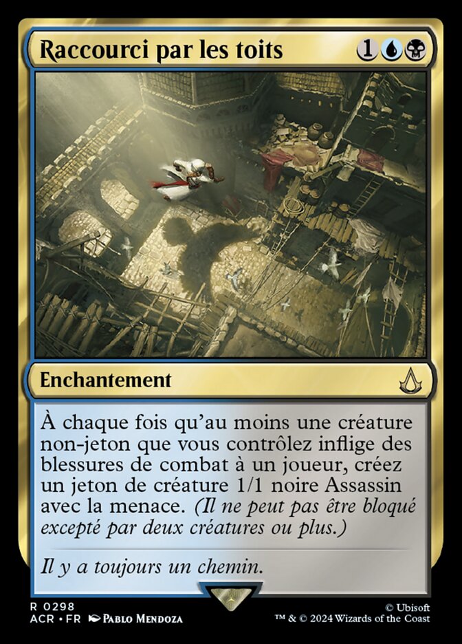 image Raccourci par les toits