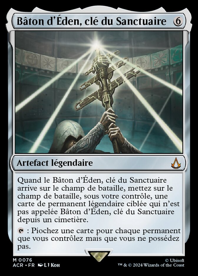 image Bâton d'Éden, clé du Sanctuaire