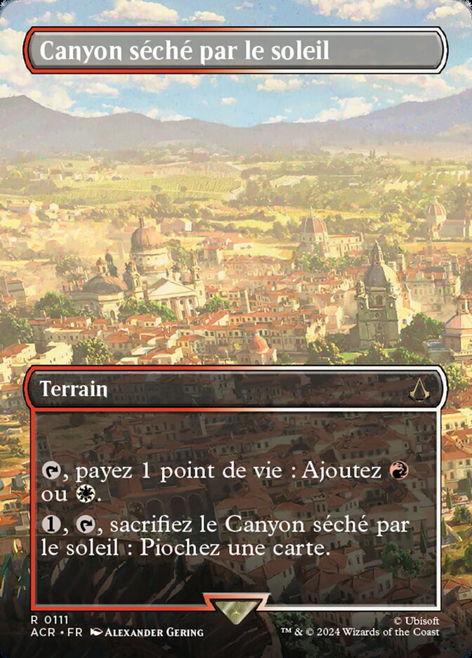 image Canyon séché par le soleil