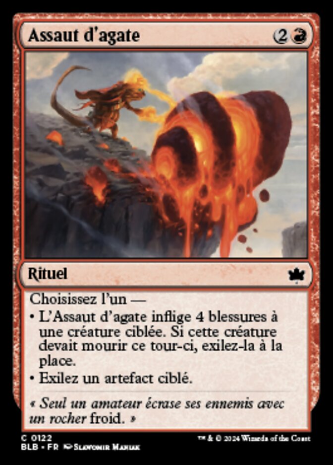 image Assaut d'agate