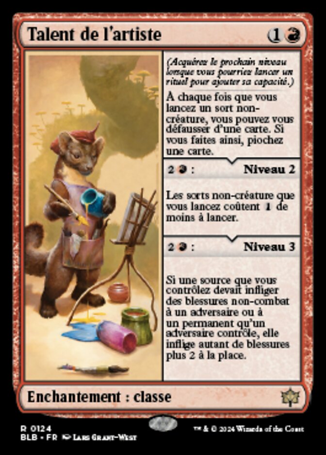 image Talent de l'artiste