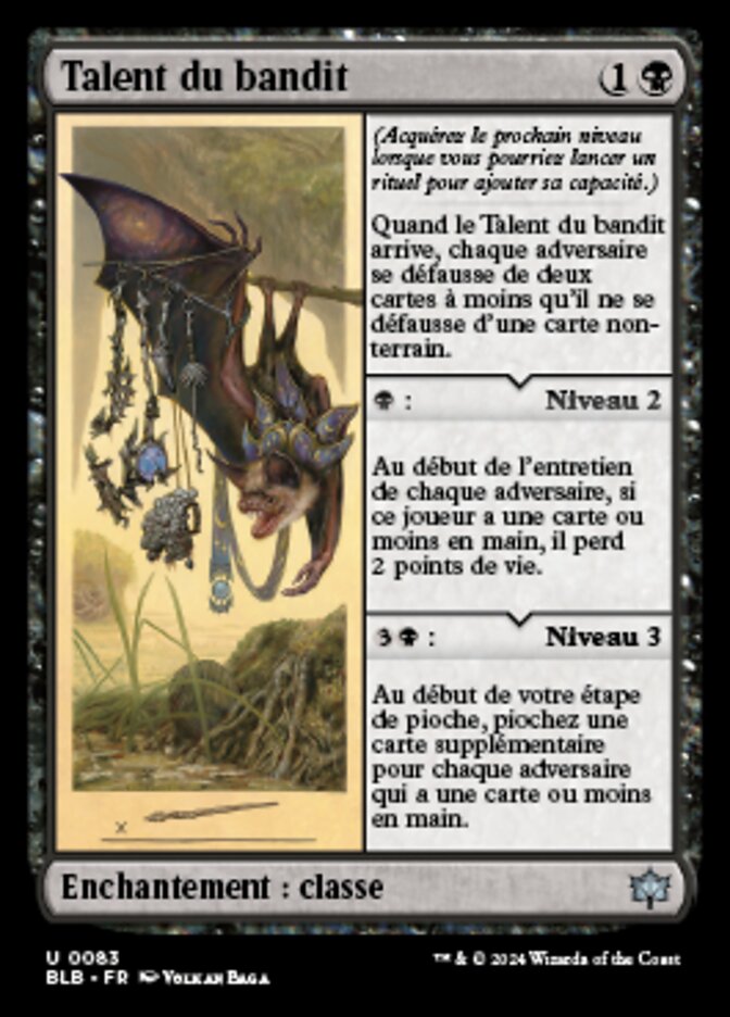 image Talent du bandit