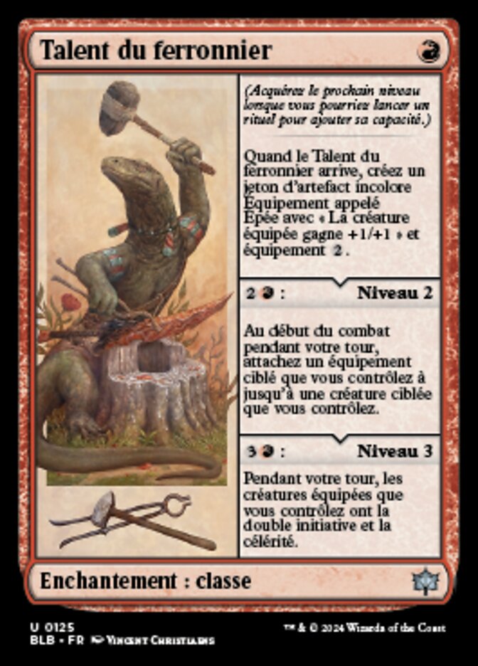 image Talent du ferronnier