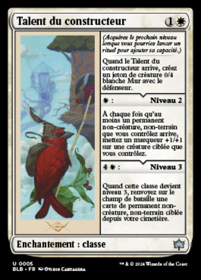 image Talent du constructeur