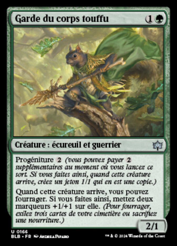 image Garde du corps buissonneux