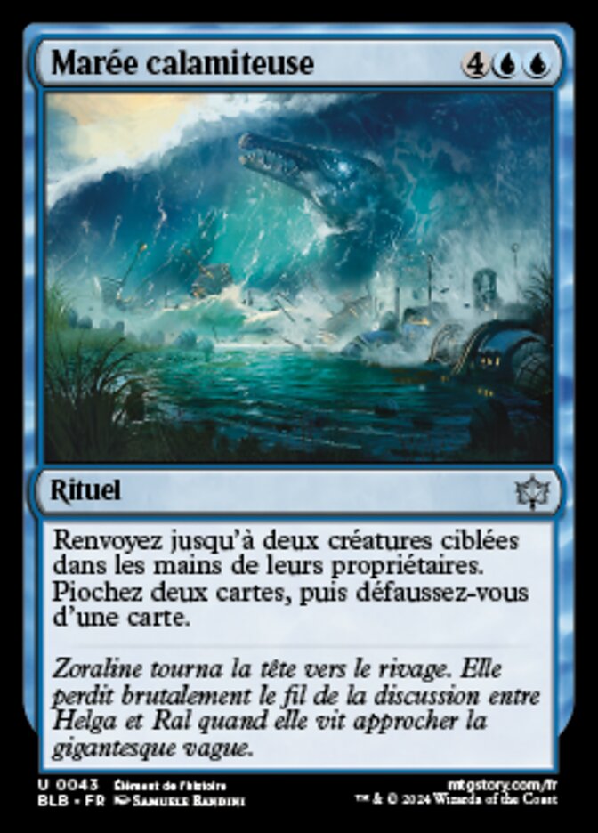 image Marée calamiteuse