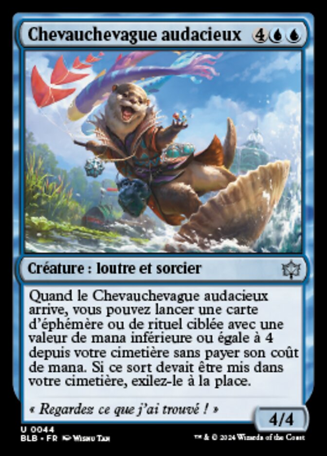 image Chevauchevague audacieux