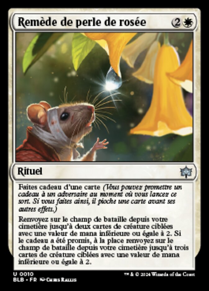 image Remède de perle de rosée