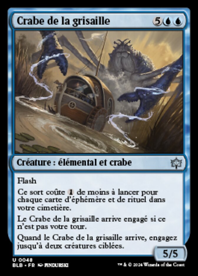 image Crabe de la grisaille
