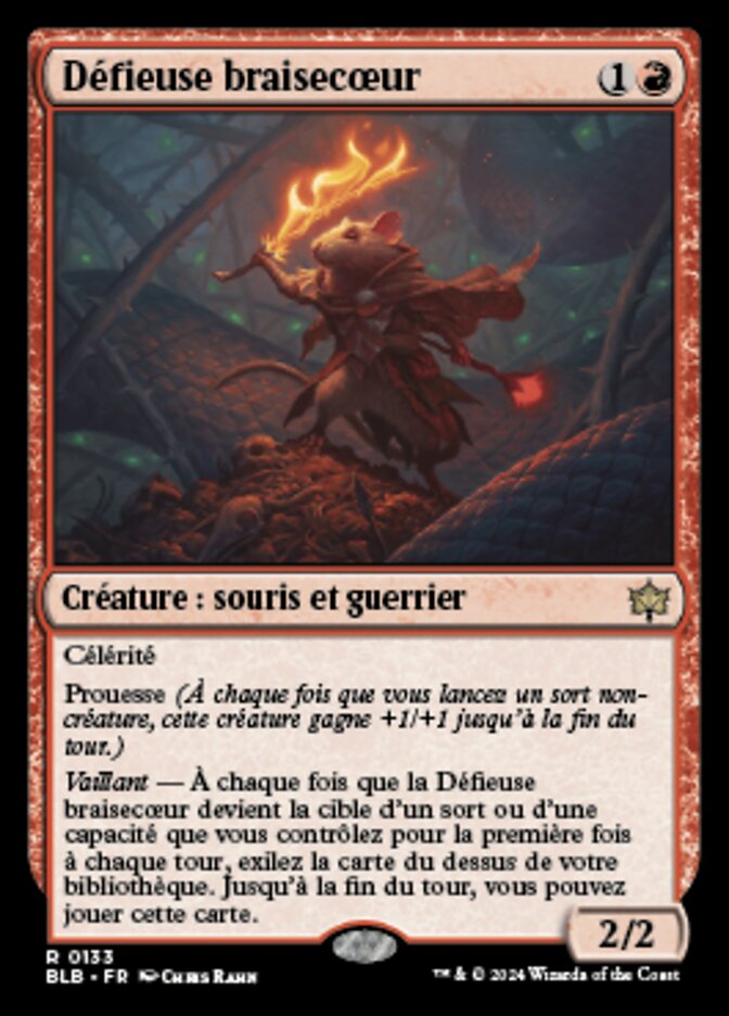 image Défieuse braisecœur