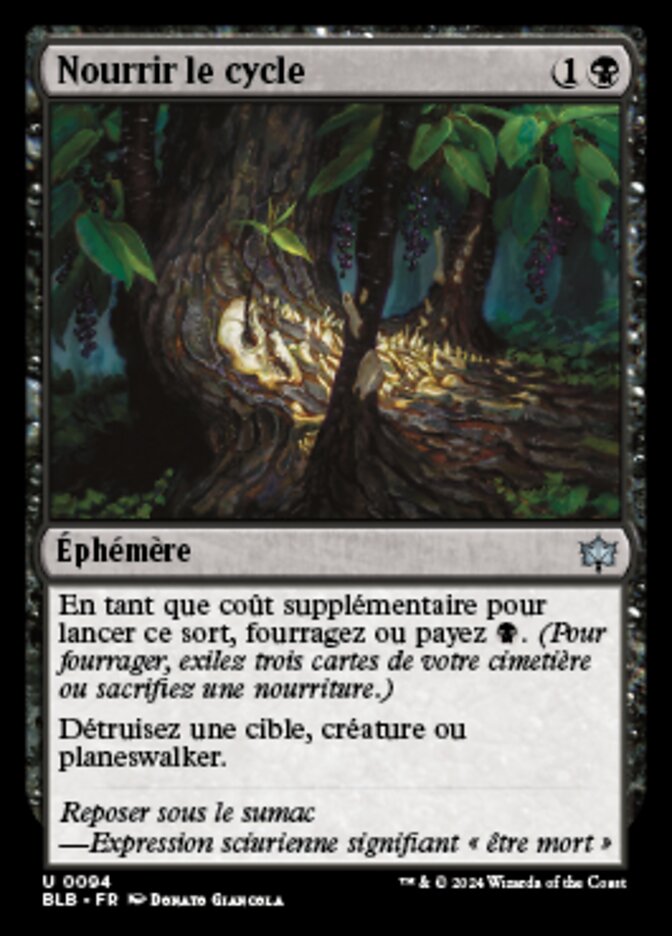 image Nourrir le cycle