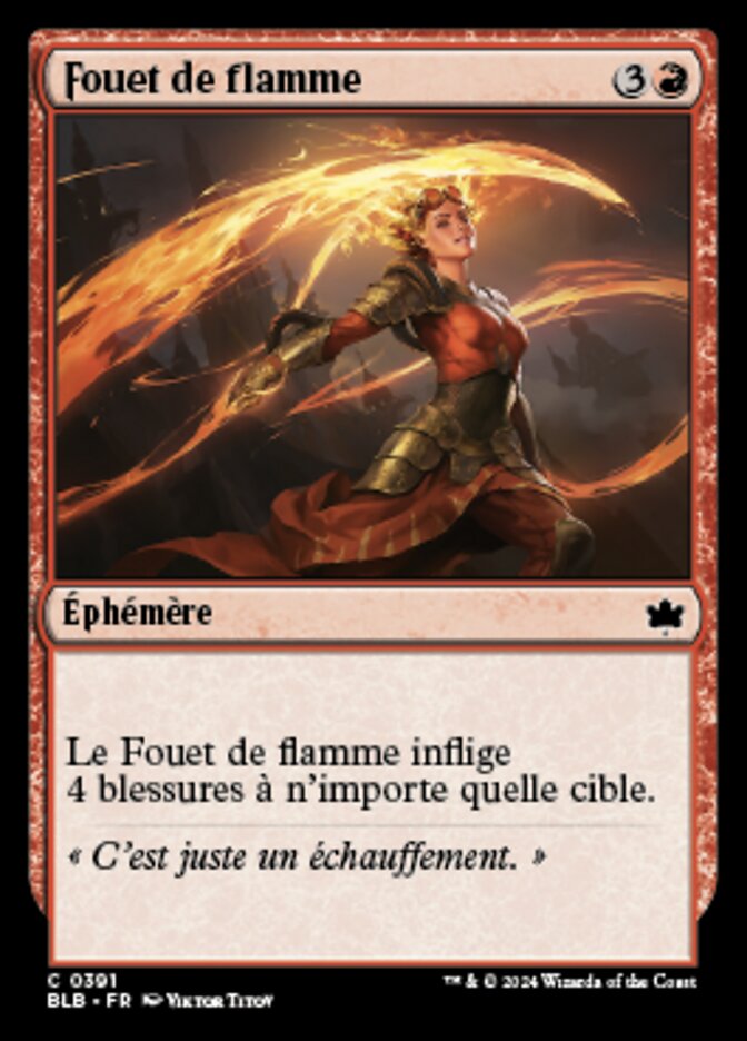 image Fouet de flamme