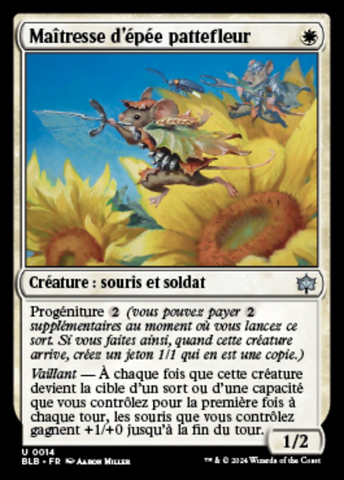 image Maîtresse d'épée pattefleur