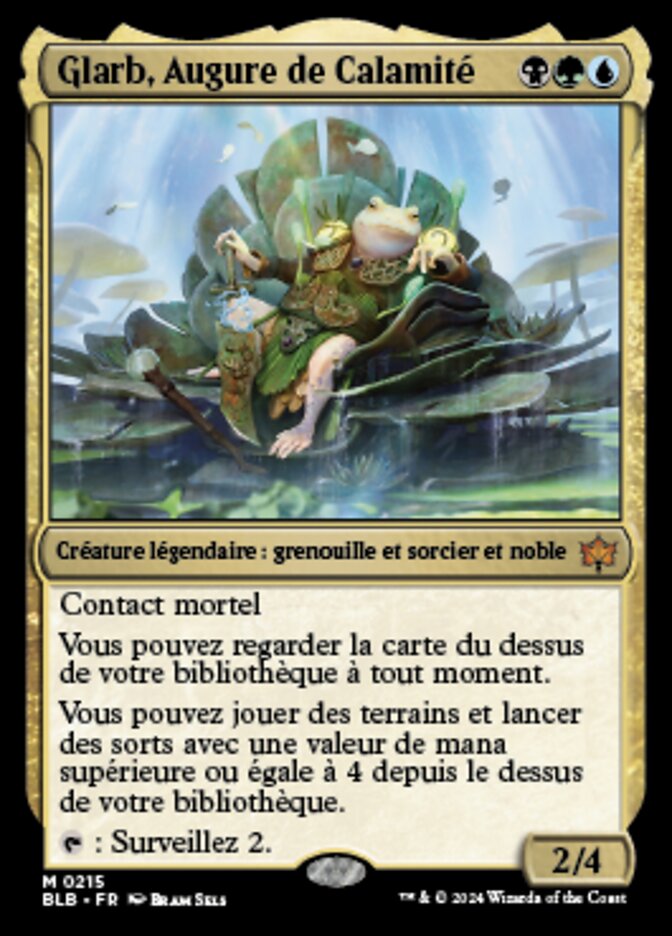 image Glarb, Augure de Calamité