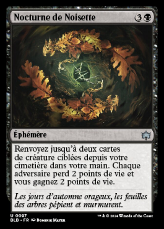 image Nocturne de Noisette