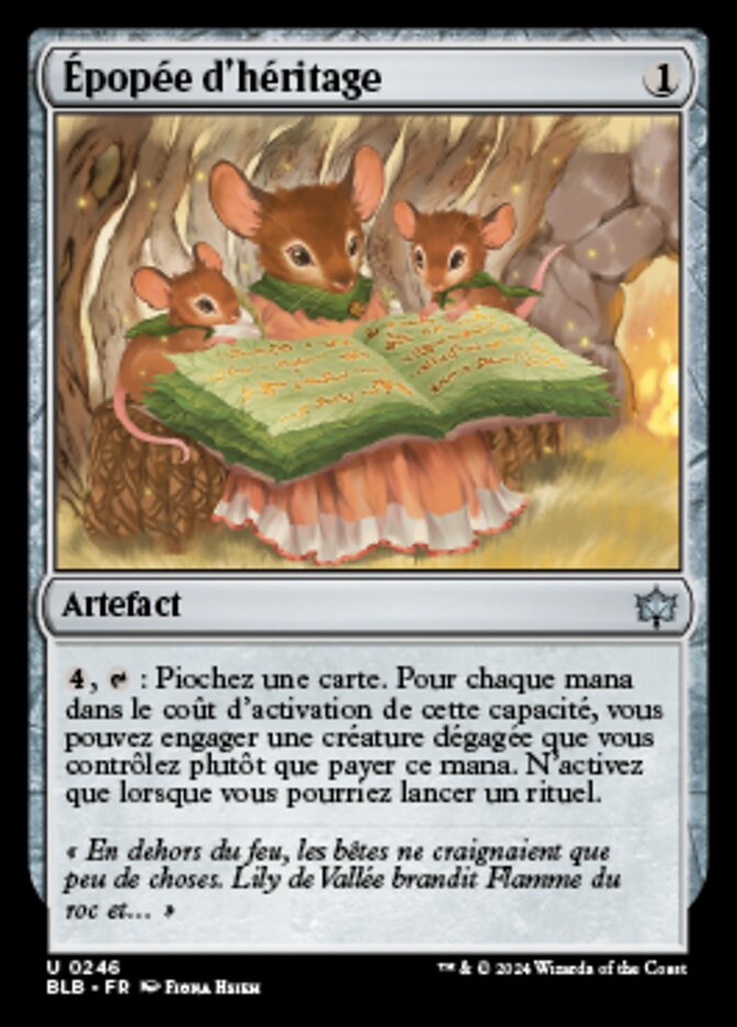 image Épopée d'héritage