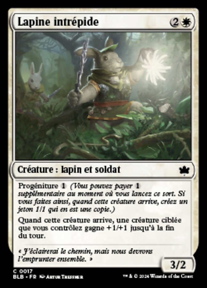 image Lapine intrépide