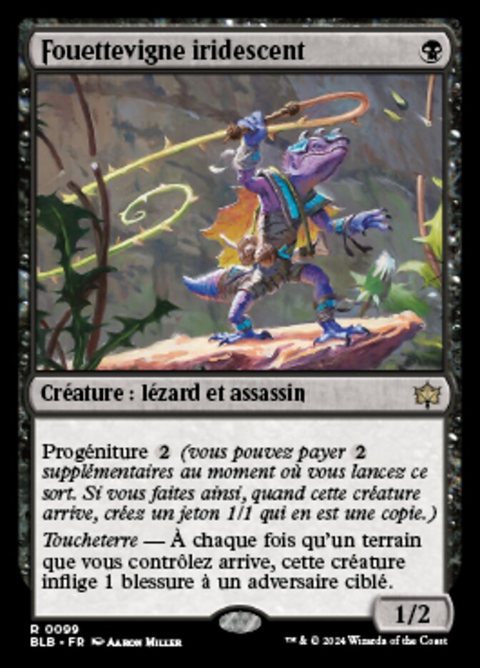 image Fouettevigne iridescent