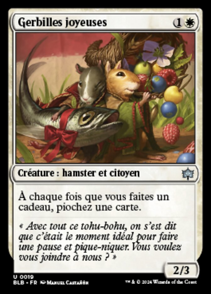 image Gerbilles joyeuses