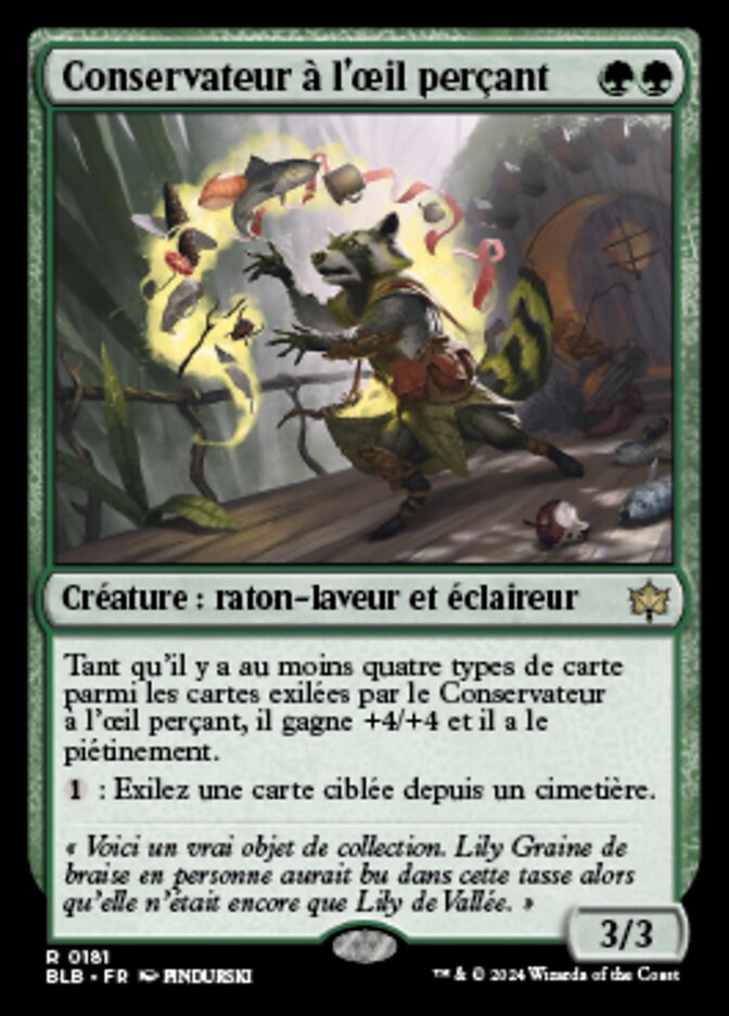 image Conservateur à l'œil perçant