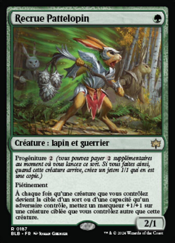 image Recrue Pattelopin