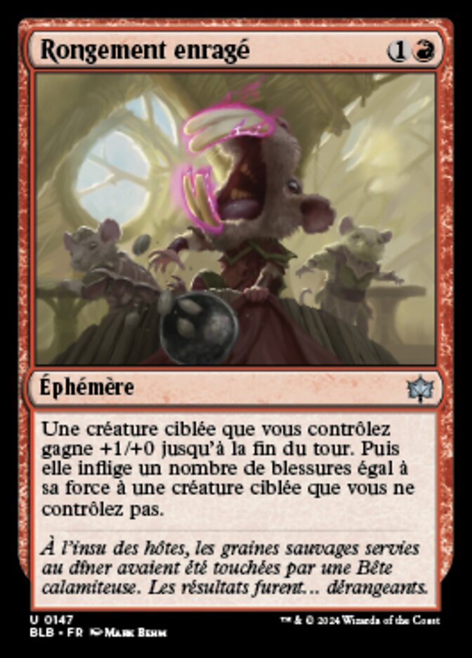 image Rongement enragé