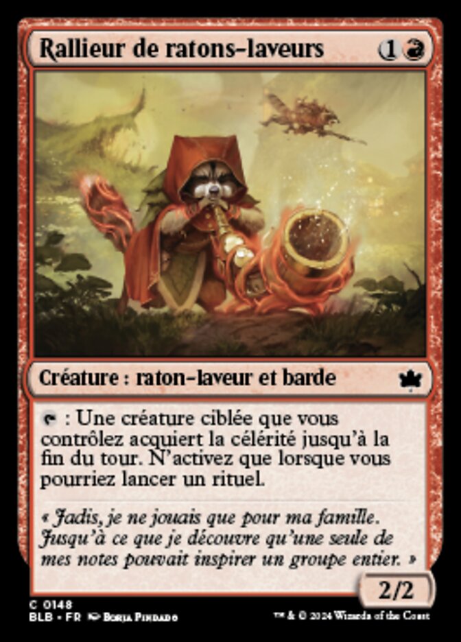 image Rallieur de ratons-laveurs