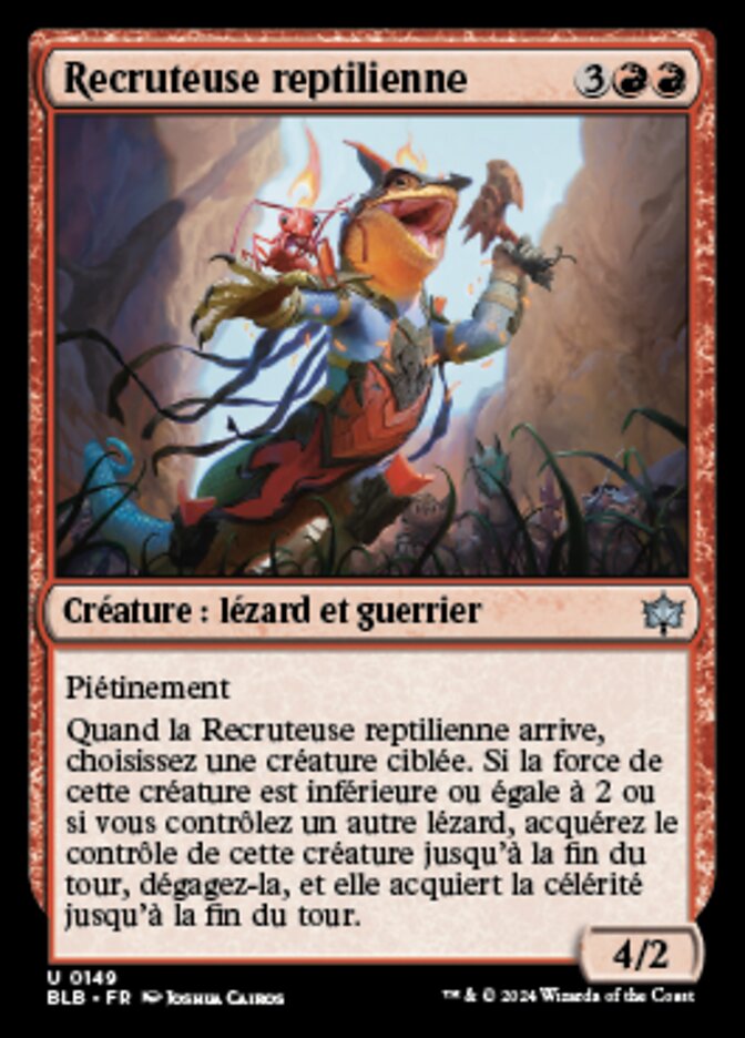 image Recruteuse reptilienne