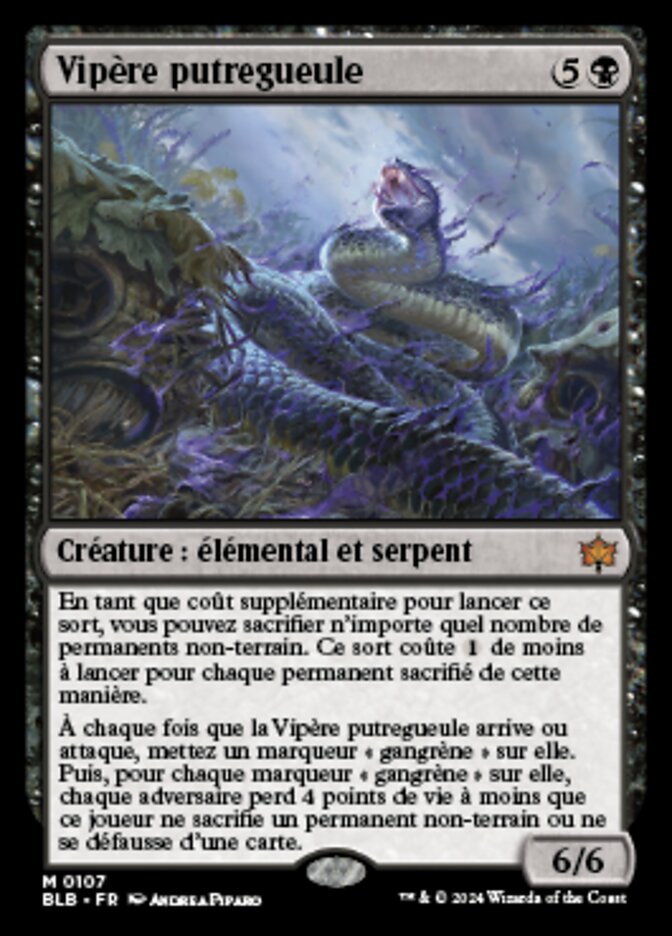 image Vipère putregueule