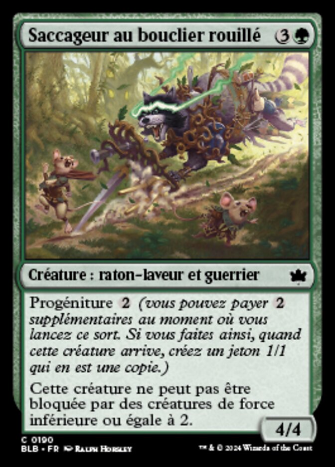 image Saccageur au bouclier rouillé