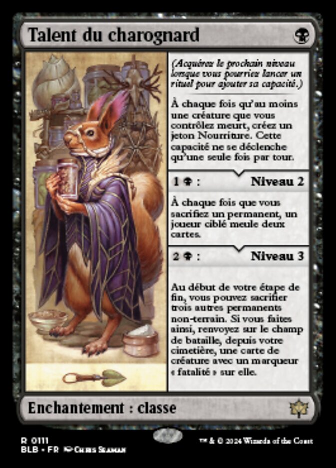 image Talent du charognard