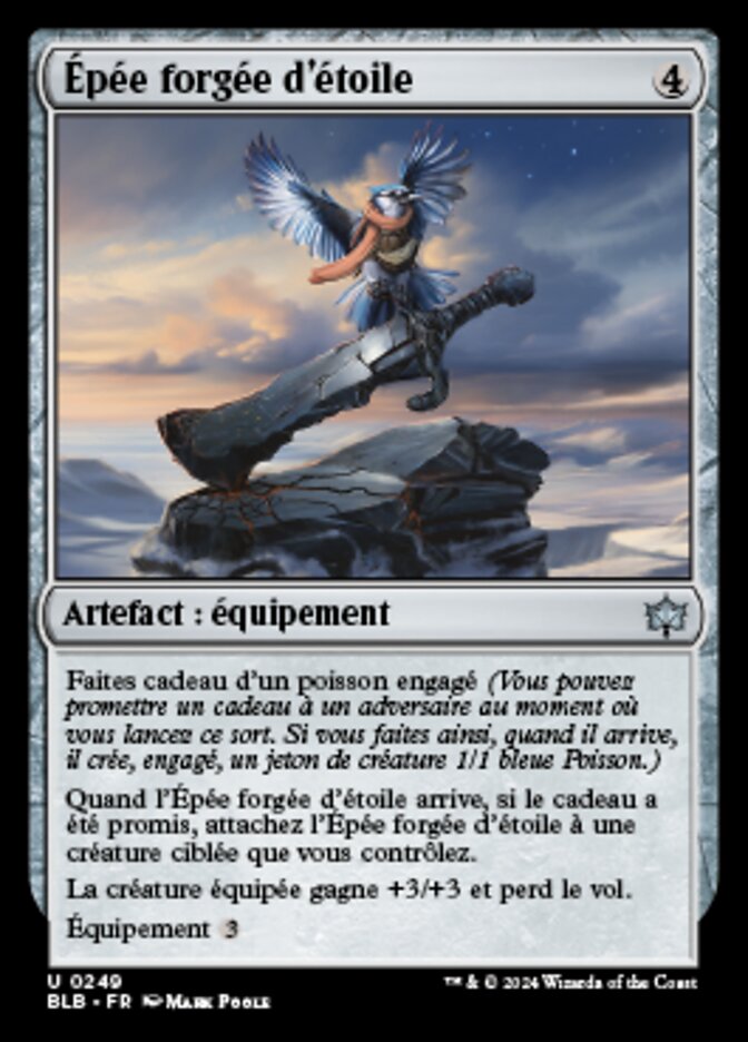 image Épée forgée d'étoile