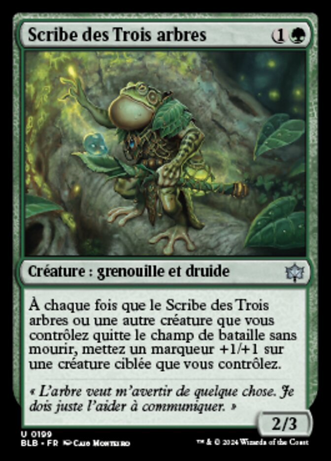 image Scribe des Trois arbres