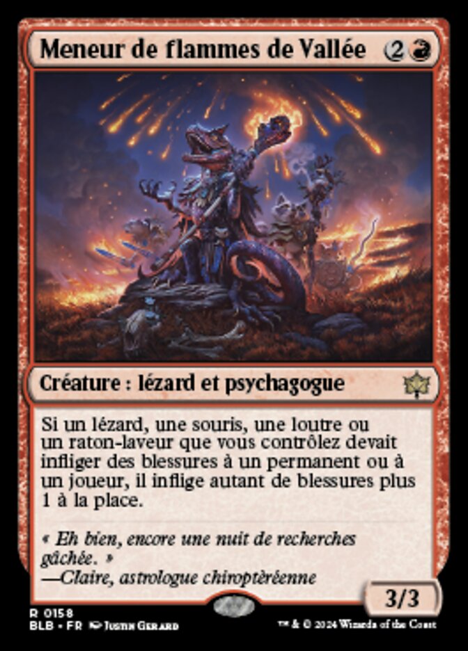 image Meneur de flammes de Vallée