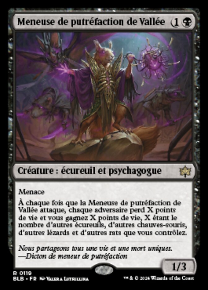 image Meneuse de putréfaction de Vallée