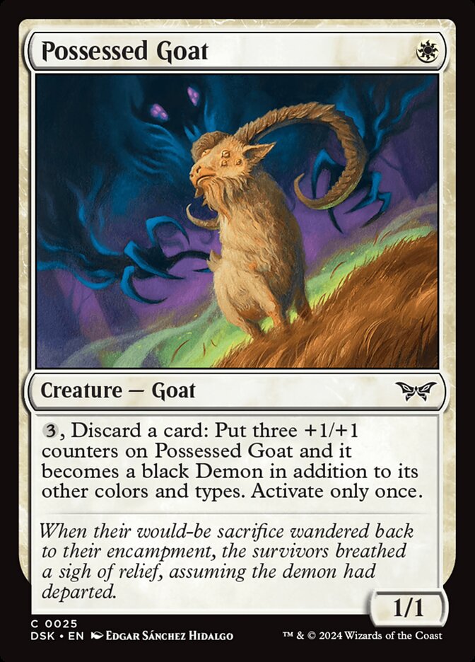 image Possessed Goat